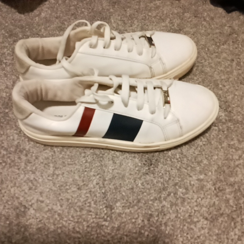 US Polo ASSN WHite Leather Casual Sneakers